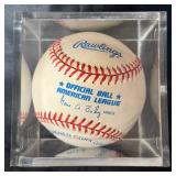 Minnesota Twins #38 Rick Aquilera Autographed Baseball