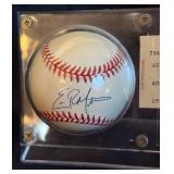 Minnesota Twins Eric Milton Autographed Baseball with Ticket from His September 11, 1999 Game