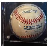 Minnesota Twins Eric Milton Autographed Baseball with Ticket from His September 11, 1999 Game