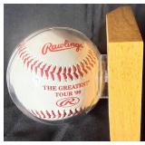 Minnesota Twins Kenny Rogers (2003) Autographed Baseball