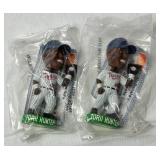 2002 MN Twins Mini Bobbleheads and 2002 Sid Hartman Bobblehead  - Torri Hunter(3) and Corey Koskie (3)