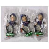 2002 MN Twins Mini Bobbleheads and 2002 Sid Hartman Bobblehead  - Torri Hunter(3) and Corey Koskie (3)