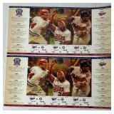 Kirby Puckett World Series Hero Bobblehead and Kirby Puckett Weekend Ticket Strips