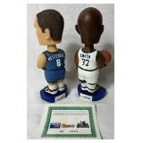 2003 MN Timberwolves Bobbleheads - Bill Beise, Joe Smith, Flip Saunders and Rasho Nesterovic