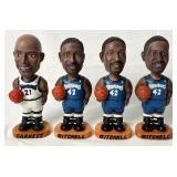 2001 Minnesota Timberwolves Bobbleheads - Sam Mitchell and Kevin Garnett