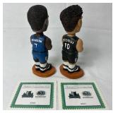 2000 Minnesota Timberwolves Bobbleheads - Wally Szczerbiak, Terrell Brandon and Chauncey Billups