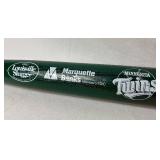 Minnesota Twins Autographed Commerative Baseball Bats - Marty Cordova, Matt Lawton and Cristian Guzman