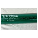 MN Twins Autographed Commerative Baseball Bats - Marty Cordova, Matt Lawton and Ron Coomer