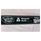 MN Twins Autographed Commerative Baseball Bats - Marty Cordova, Matt Lawton and Ron Coomer
