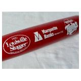 MN Twins Autographed Commerative Baseball Bats - Marty Cordova, Matt Lawton and Ron Coomer