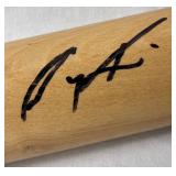 MN Twins Autographed Commerative Wooden Baseball Bats LOT 2 - Tom Kelly, Corey Koskie, and Jacque Jones