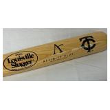 MN Twins Autographed Commerative Wooden Baseball Bats - Tom Kelly, Corey Koskie, and Jacque Jones