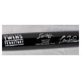 Minnesota Twins Autographed Commerative Wooden Baseball Bats - Cristian Guzman #15, Lew Ford #20 and Matt Lawton #50