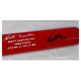 Minnesota Twins Autographed Commerative Wooden Baseball Bats - Cristian Guzman #15, Lew Ford #20 and Matt Lawton #50