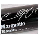 Minnesota Twins Autographed Commerative Wooden Baseball Bats - Cristian Guzman #15, Lew Ford #20 and Matt Lawton #50