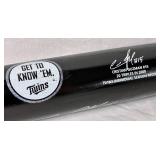 Minnesota Twins Autographed Commerative Wooden Baseball Bats - Cristian Guzman #15, Lew Ford #20 and Matt Lawton #50