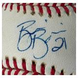 MN Sports Figures Autographed Baseball LOT 2 - Bery Blyleven, Fred Cox, Johnny Bench, Kevin McHale, Dark Star and more