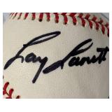 MN Sports Figures Autographed Baseball LOT 2 - Bery Blyleven, Fred Cox, Johnny Bench, Kevin McHale, Dark Star and more