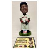 Minnesota Twins 2001 Bobbleheads - Bert Blyleven, Rod Carew, Dave Winfield, Kirby Puckett and Sid Hartman