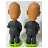 Jesse Ventura Bobbleheads and Reform Party Super Bowl Bash 1999 Autographed Button