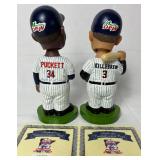 Minnesota Twins 2000 Bobbleheads - set of 6
