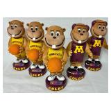 Minnesota Golden Gopher Basketball and Wrestling Goldy Bobbleheads