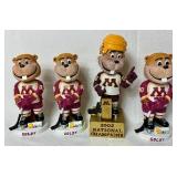 Minnesota Golden Gophers Hockey Bobbleheads including 2002 National Champion Bobblehead