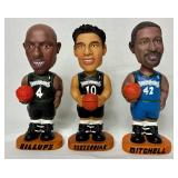 2000 Minnesota Timberwolves Boobleheads - Sam Mitchell, Kevin Garnett, Terrell Brandon, Cauncey Billups and Wally Szczerbiak