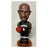 2000 Minnesota Timberwolves Boobleheads LOT 3 - Sam Mitchell, Kevin Garnett, Terrell Brandon, Cauncey Billups(AUTOGRAPHED) and Wally Szczerbiak