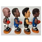 2000 Minnesota Timberwolves Boobleheads LOT 3 - Sam Mitchell, Kevin Garnett, Terrell Brandon, Cauncey Billups(AUTOGRAPHED) and Wally Szczerbiak