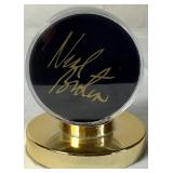 Neal Broten Autographed Minnesota Gopher Hockey Puck