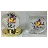 Minnesota Gophers Womans Hockey Autographed Pucks - Julie Otto #15 First Goal in Program