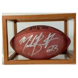 MN Vikings #22 Michael Bennett Autographed Football - LOT 2