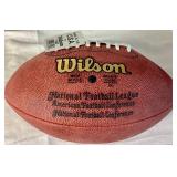 MN Vikings #22 Michael Bennett Autographed Football - LOT 2