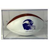 Minnesota Vikings #3 Jeff George Autographed Football