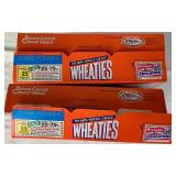 Kirby Puckett #34 Hall of Fame Inductee Commerative Baseball Bat and Hall of Fame Wheaties Cereal Boxes