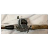 Vintage Fishing Pole and Reel Combinations