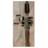 Vintage Fishing Pole and Reel Combinations