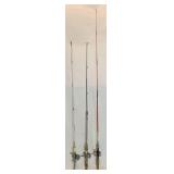 Vintage Fishing Poles and Reel Sets