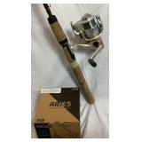 Vintage Fishing Poles and Reel Collection