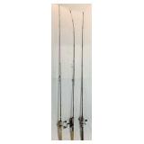 Bundle of 3 Fishing Rods and Reels