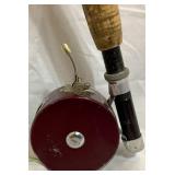 Vintage Collection of Fishing Poles with Reels