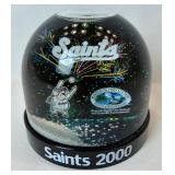 St Paul Saints Bobbling Head Dolls -Bacon (Saints Pig), Terwilliger and 2000 Saints Snow Globe