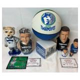 Minnesota Timberwolves Crunch Bobblehead, Mark Madsen & Wally Szczerbiak Russian Nesting Dolls, Basketball and Notepad