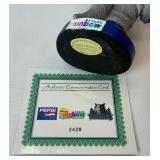 Minnesota Timberwolves Crunch Bobblehead, Mark Madsen & Wally Szczerbiak Russian Nesting Dolls, Basketball and Notepad