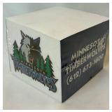 Minnesota Timberwolves Crunch Bobblehead, Mark Madsen & Wally Szczerbiak Russian Nesting Dolls, Basketball and Notepad