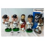 St Paul Saints Bobbling Head Dolls -Bacon (Saints Pig), Saint Paul, Terwilliger and Daryl Strawberry