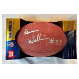 MN Vikings #93 Kevin Williams Autographed Football