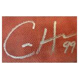 MN Vikings #99 Chris Hovan Autographed Football