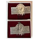 University of Minnesota Womans Hockey Ridder Arena Inaugural Season Seat Cushions, Chimes and Hockey Goalie Plush